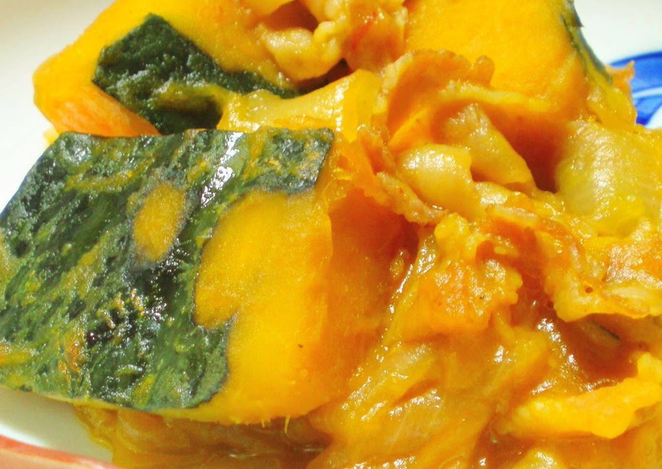 Rich & Sweet Stewed Kabocha