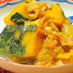 A picture of Rich & Sweet Stewed Kabocha.