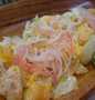 Recipe Lettuce Salad with Crab Stick and Egg Stir-Fry the  Makes Drooling Perfect