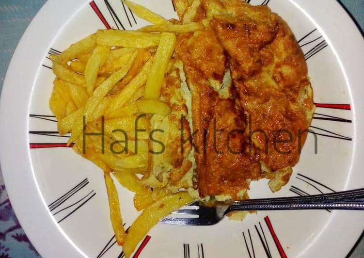 Steps to Prepare Tasty Fried Irish and egg | The Best Food|Simple Recipes for Busy Familie