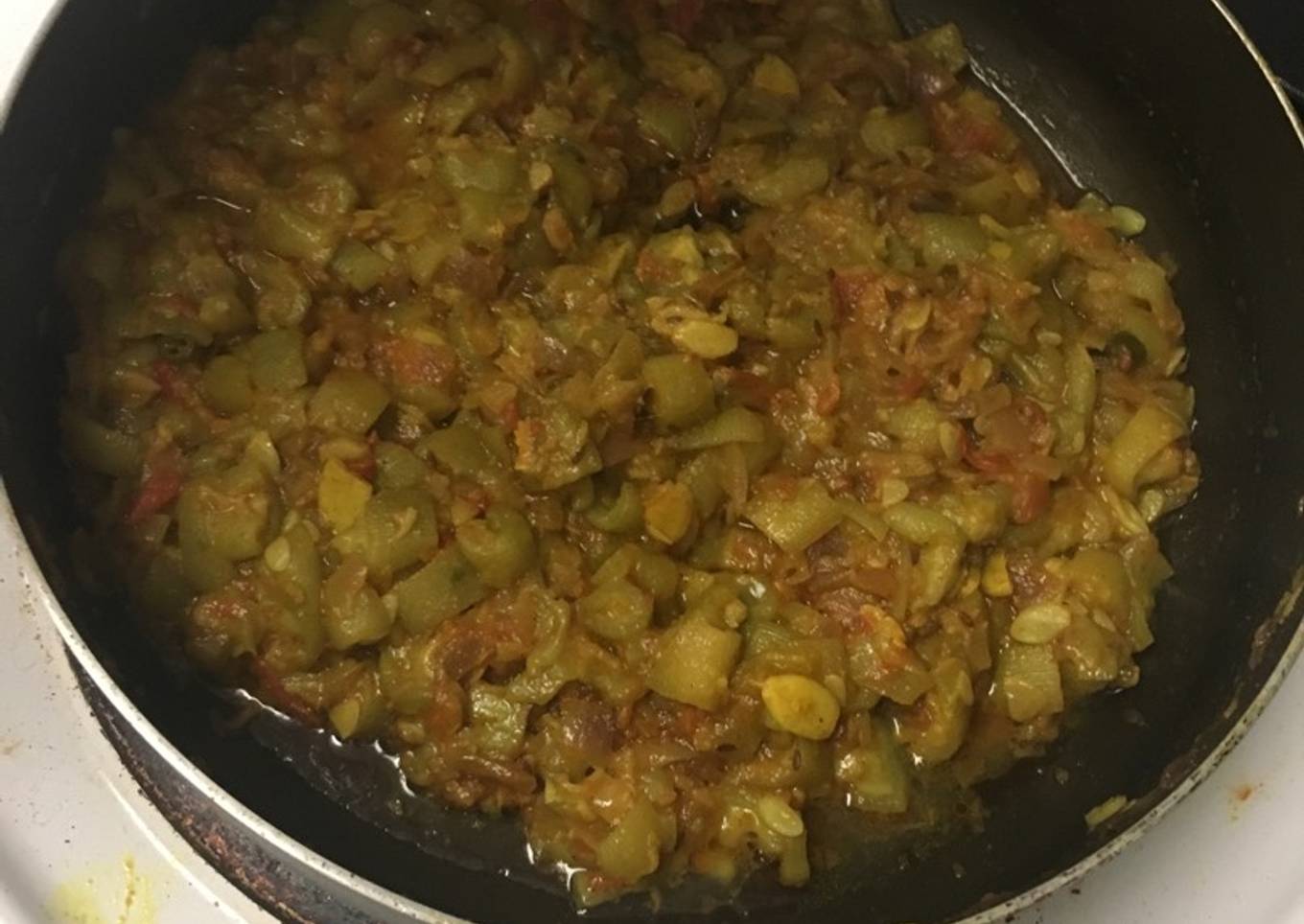 Turai ki sabzi - serves 2