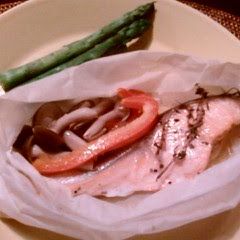 Italian Style Parchment-Wrapped Salmon A picture of Italian Style Parchment-Wrapped Salmon.