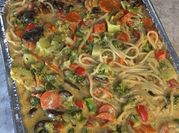 A picture of rotel on stove
