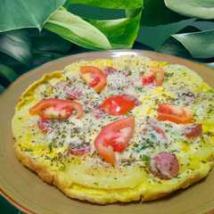 รูปของ Omelet Kentang