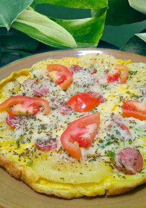 Foto resep Omelet Kentang