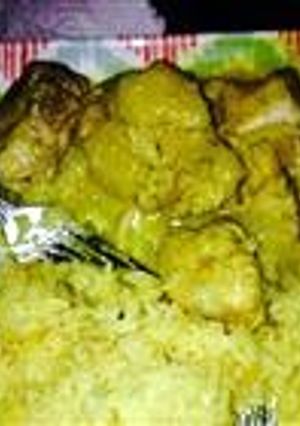 A picture of West Indian Curried Chicken.