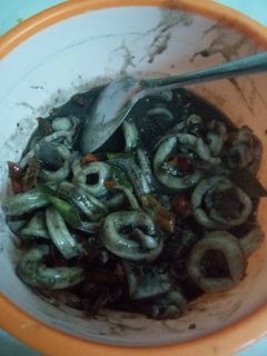 Foto resep Cumi tumis hitam