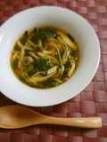 Mulūkhīya Soup Made With All-Purpose Korean Flavouring