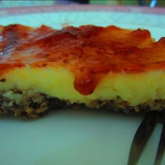 A picture of No-cheese cheesecake!.