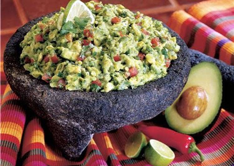 Recipe of Perfect Simple  Guacamole