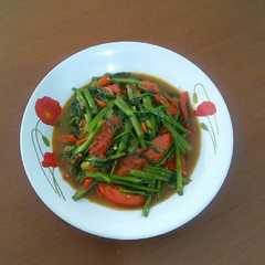 รูปของ Cah kangkung terasi pedas