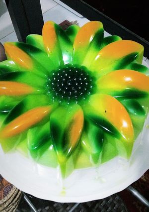 Foto resep Puding gradasi mangga