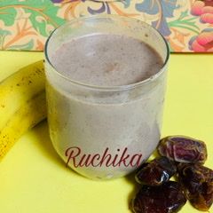 Dates Banana and Oreo Shake A picture of Dates Banana and Oreo Shake.