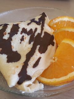 Krémes palacsinta (laktózmentesen) recept fotója