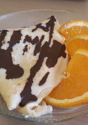 Krémes palacsinta (laktózmentesen) recept fotója