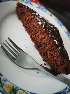 Una foto de Brownie al horno gluten free