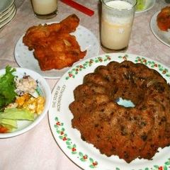 A picture of English-Style Christmas Pudding.