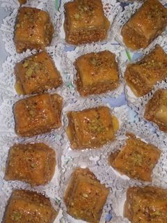 صورة لوصفة بقلاوة