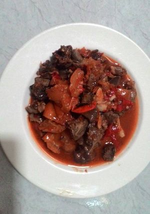 Foto resep Asam manis ati ayam