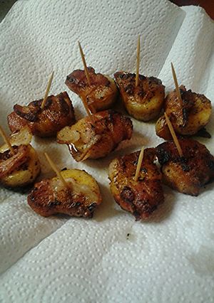 A picture of Banana bacon.