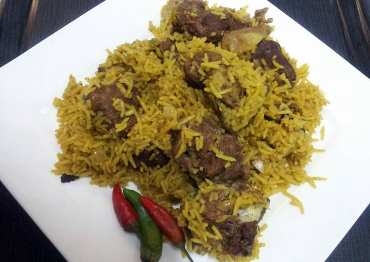 Recipe of Homemade Pam&#39;s version of Kabsa…