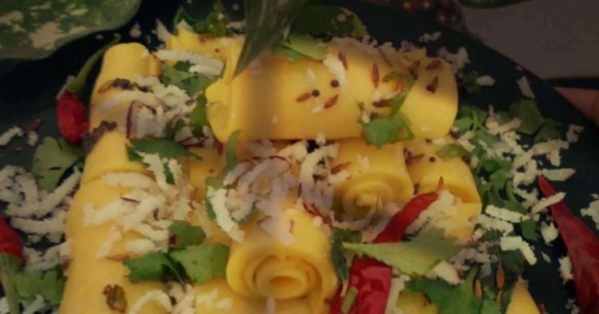 Ruple Ranpara Priya Ranpara દ્વારા રેસીપી ખાંડવી (Khandvi Recipe In Gujarati) - કૂકપૅડ