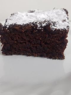 Una foto de Torta de chocolate sin gluten sin huevos