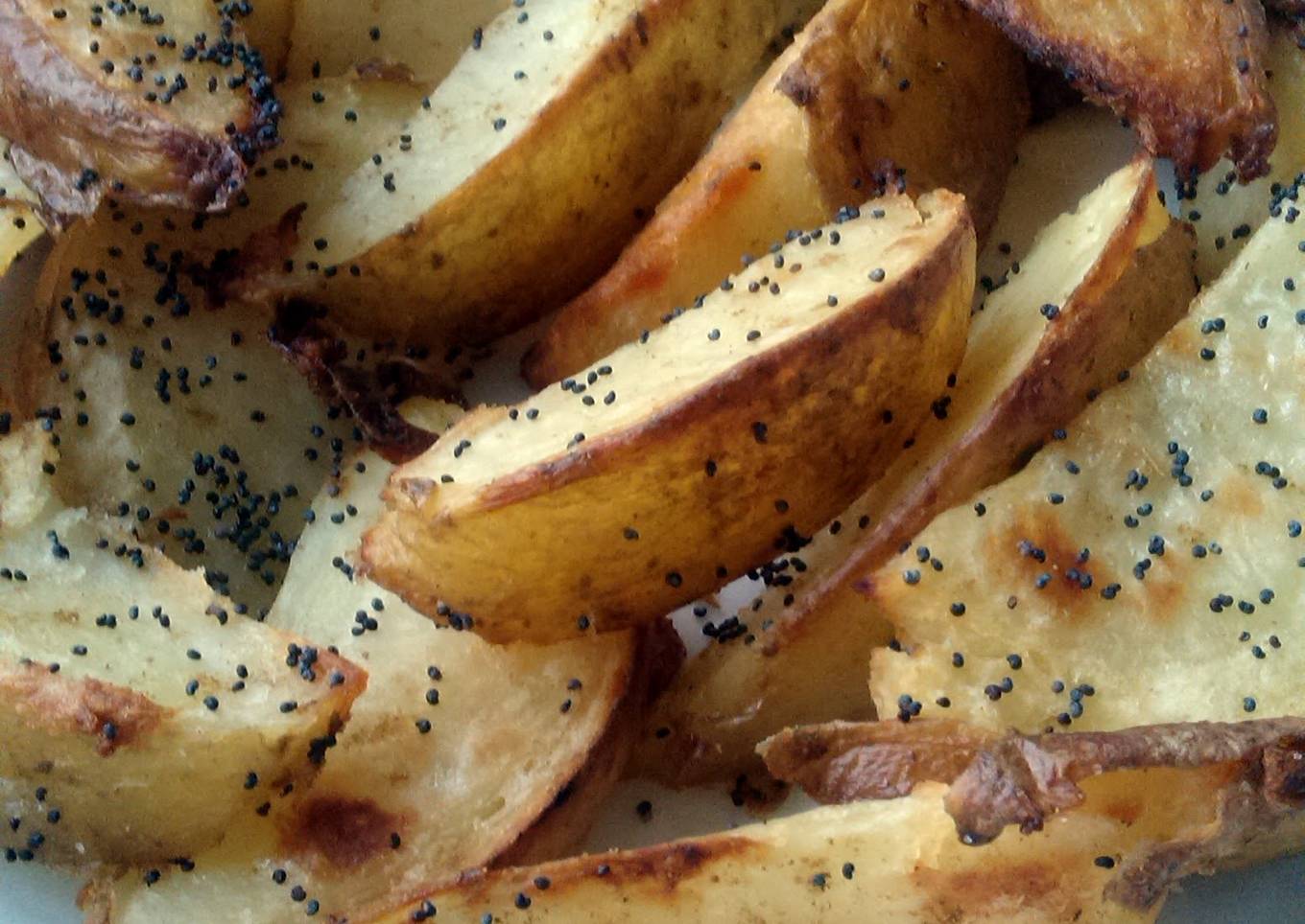 Vickys Cumin and Poppy Seed Potato Wedges, GF DF EF SF NF