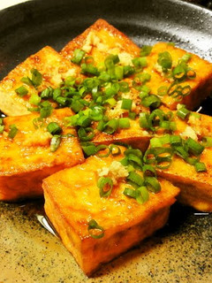 A picture of Teriyaki Atsuage For An Appetizer.