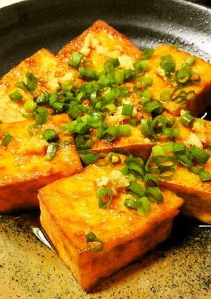 A picture of Teriyaki Atsuage For An Appetizer.