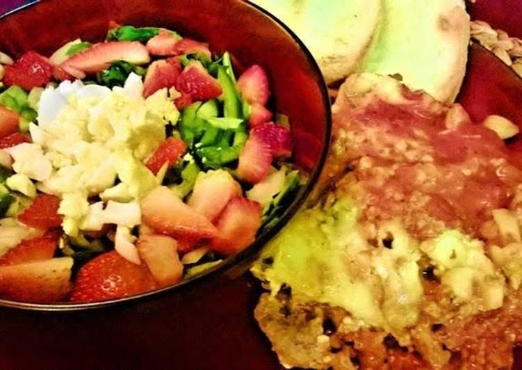 Recipe of Speedy Chris&#39;s Lasagna strawberry spinach salad