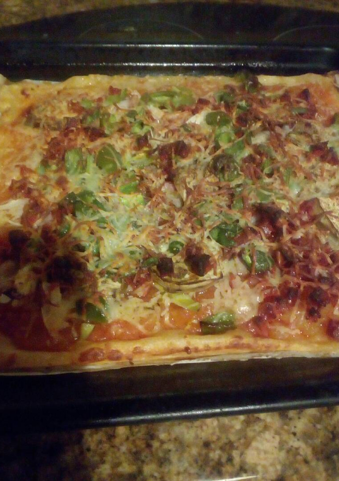 Una foto de Pizza casera estilo propio