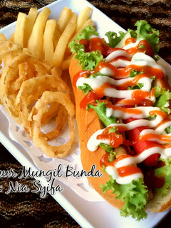Foto resep Roti Bun Isi Sosis/HotDog