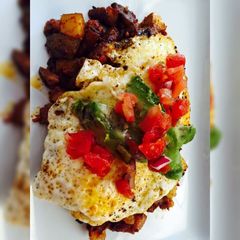 A picture of Chorizo and Potatoes Breakfast.