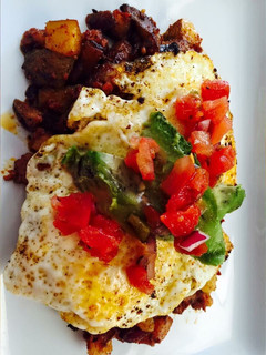 A picture of Chorizo and Potatoes Breakfast.