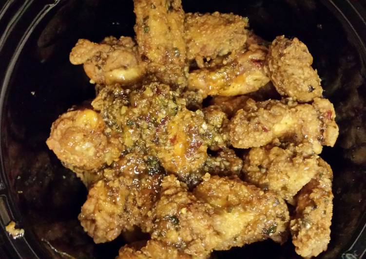 Steps to Prepare Award-winning Chris&#39; Drunken Tequila wings