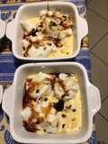 Floating Islands with Almonds and Caramel
