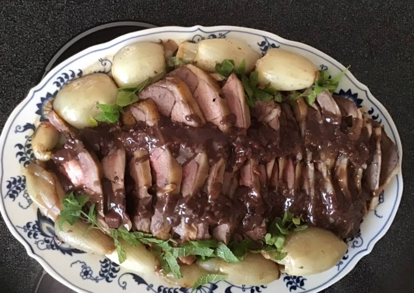 California Farm Wedding Leg of Lamb