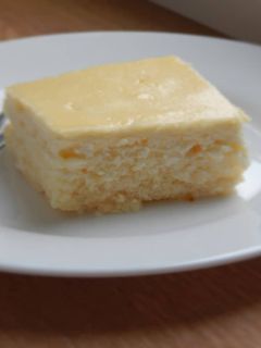 Фото Двухэтажная творожная запеканка.