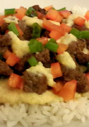 A picture of Mango-Habeñero Beef.