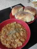 Moes beef, mushroom and Tomato Pasta Twirls Stew