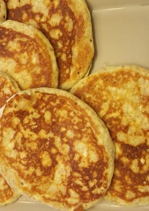A picture of Lower carb pancakes..