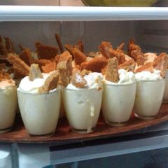 A picture of Cheesecake shots.