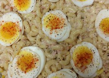 Unique Cuisine Moms Tuna Macaroni Salad Delicious Steady