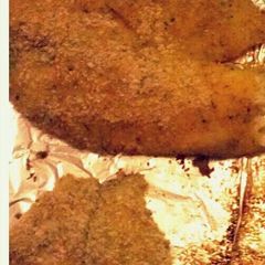 A picture of Crunchy Baked Tilapia.
