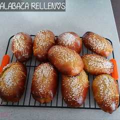 Suizos de calabaza Rellenos-レシピのメイン写真