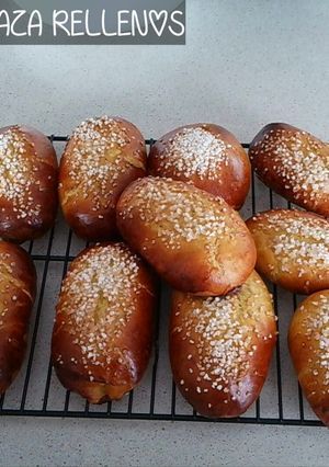 Una foto de Suizos de calabaza Rellenos