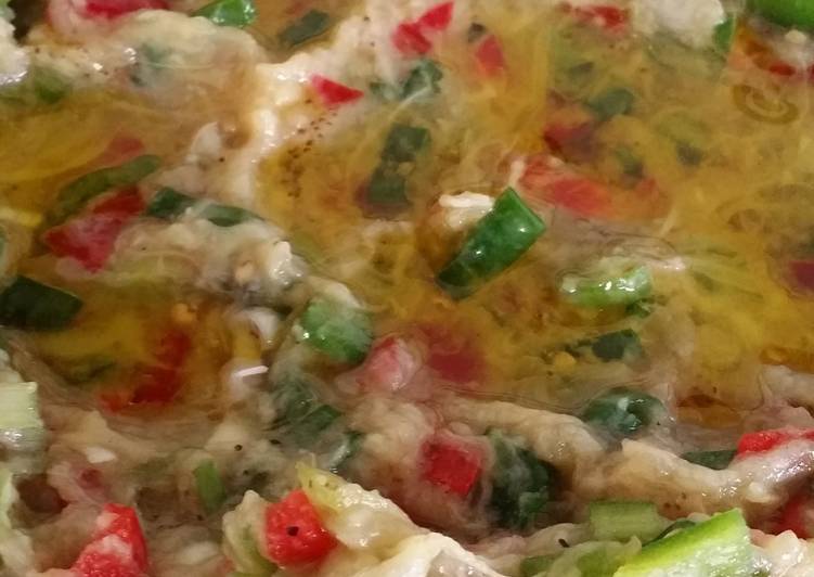 Recipe of Perfect Baba gannoush with a little twist