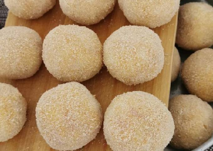 Croquetas de papa, jamón y queso