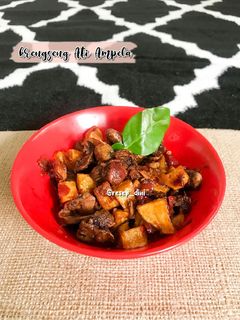 Foto resep 033. Krengseng ati ampela